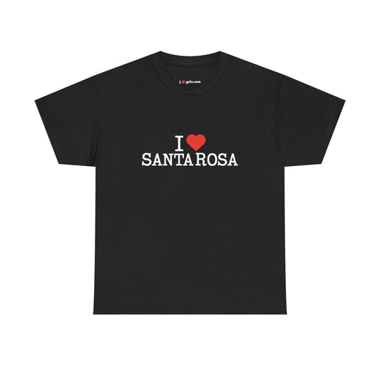 I Heart Santa Rosa Cotton Crew Neck