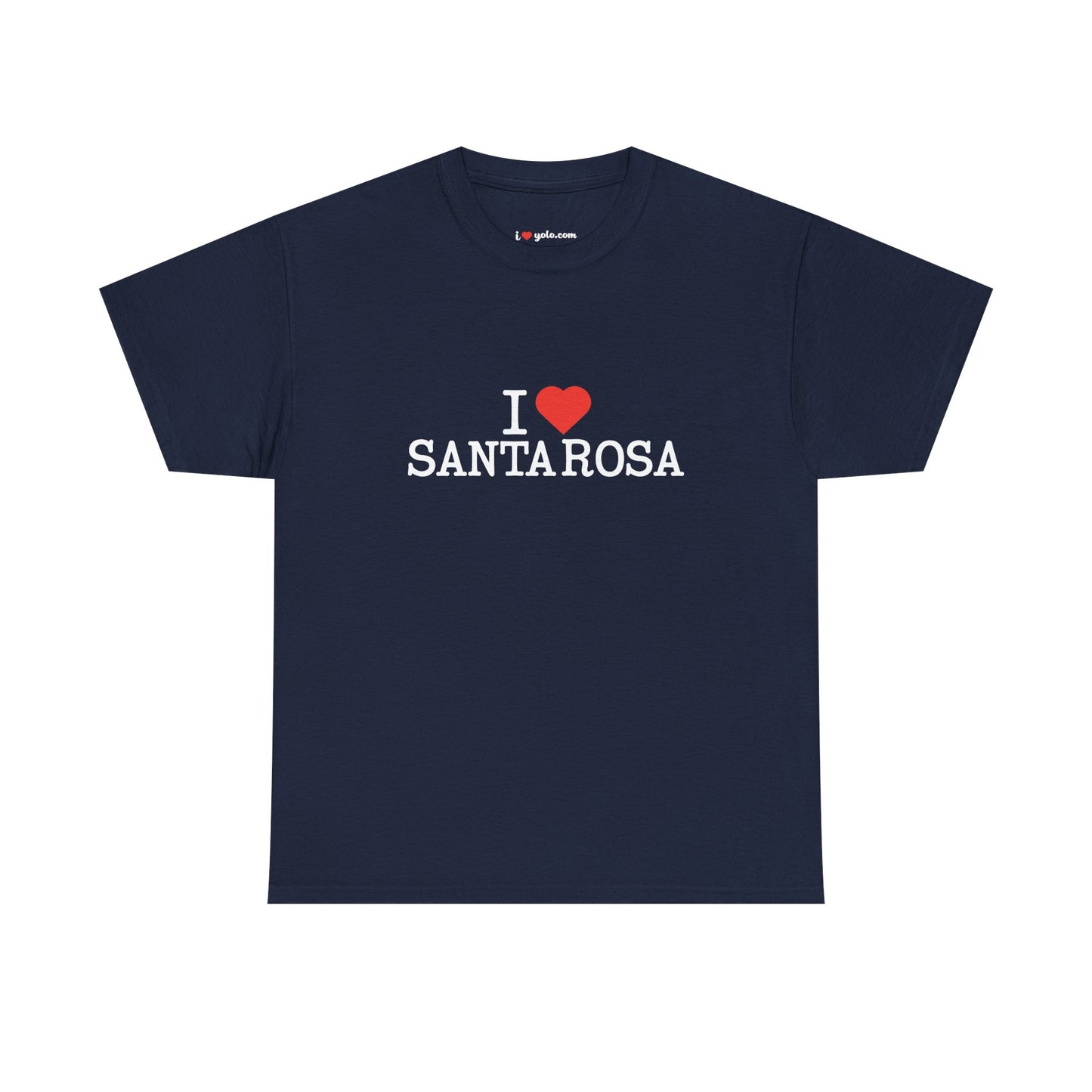 I Heart Santa Rosa Cotton Crew Neck
