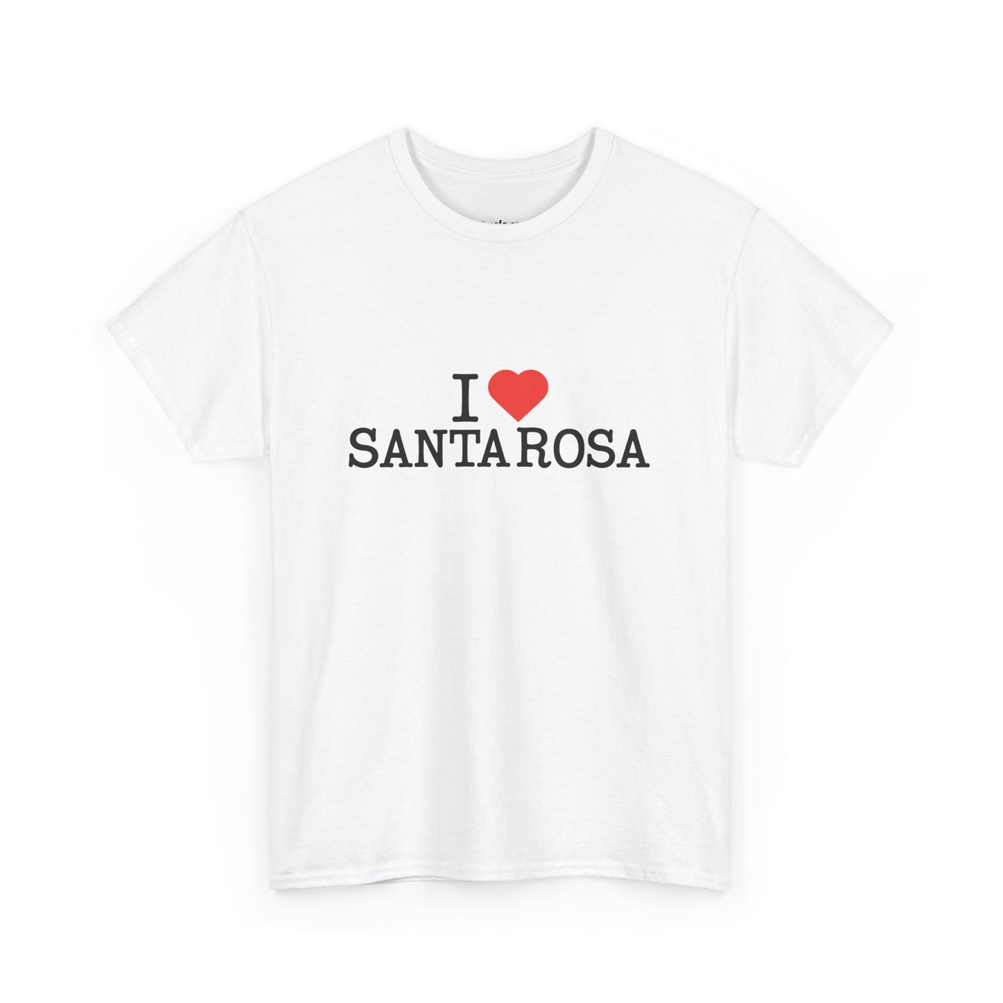I Heart Santa Rosa Cotton Crew Neck