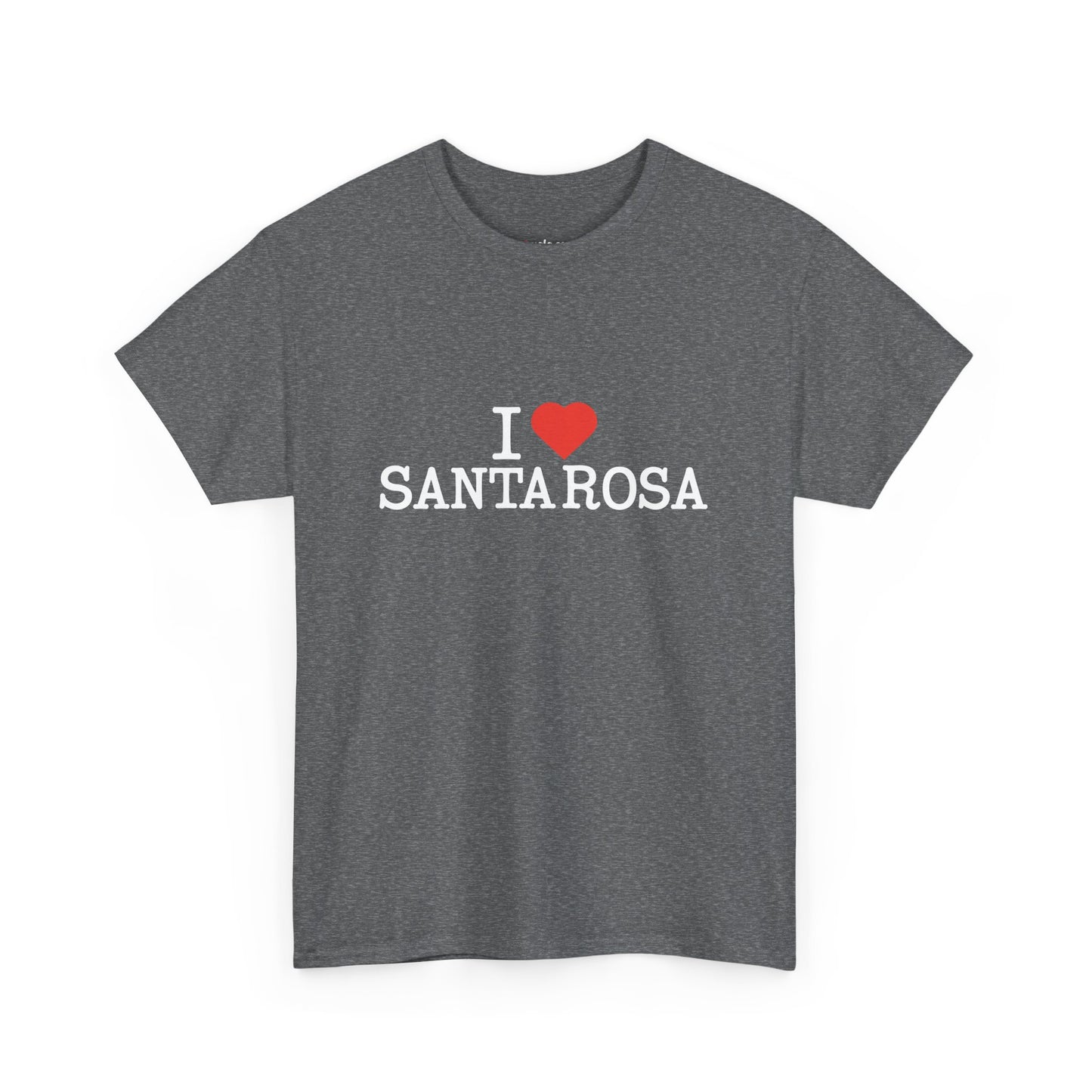 I Heart Santa Rosa Cotton Crew Neck