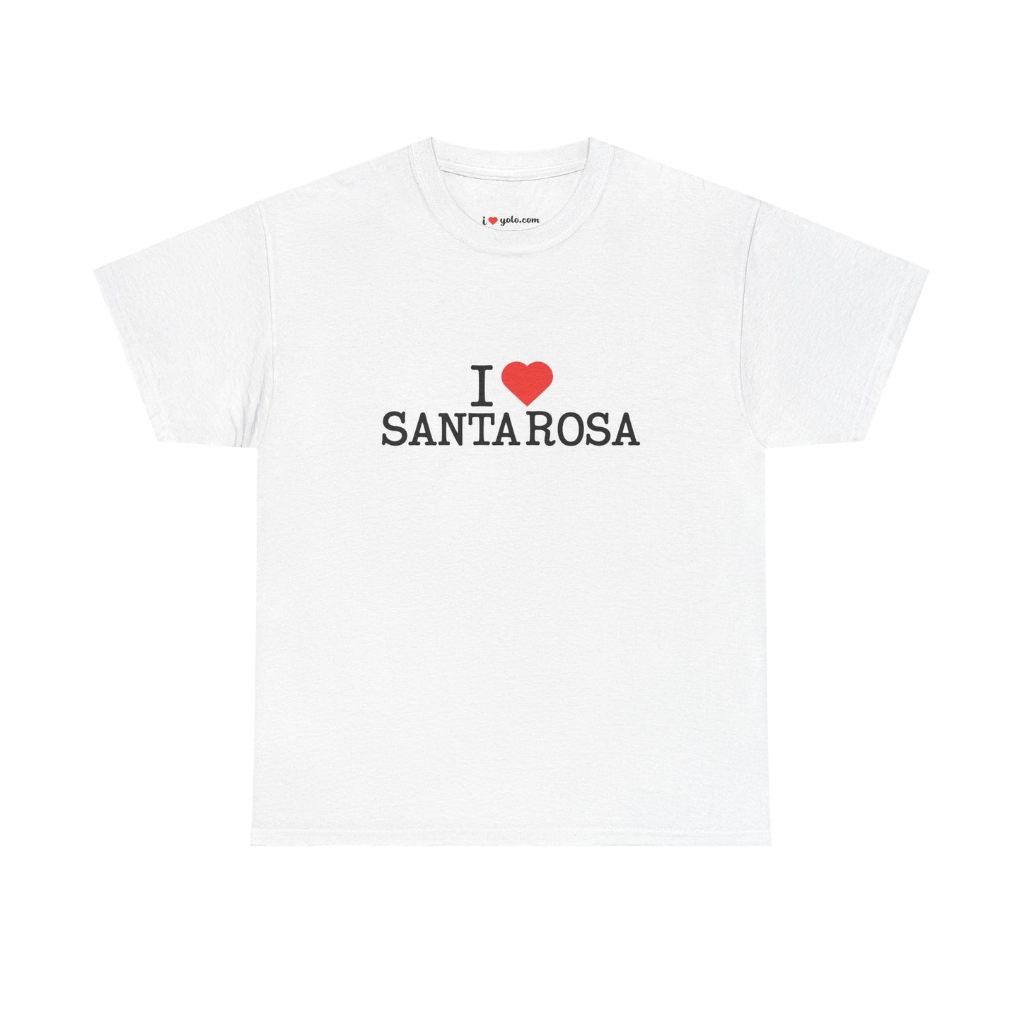 I Heart Santa Rosa Cotton Crew Neck
