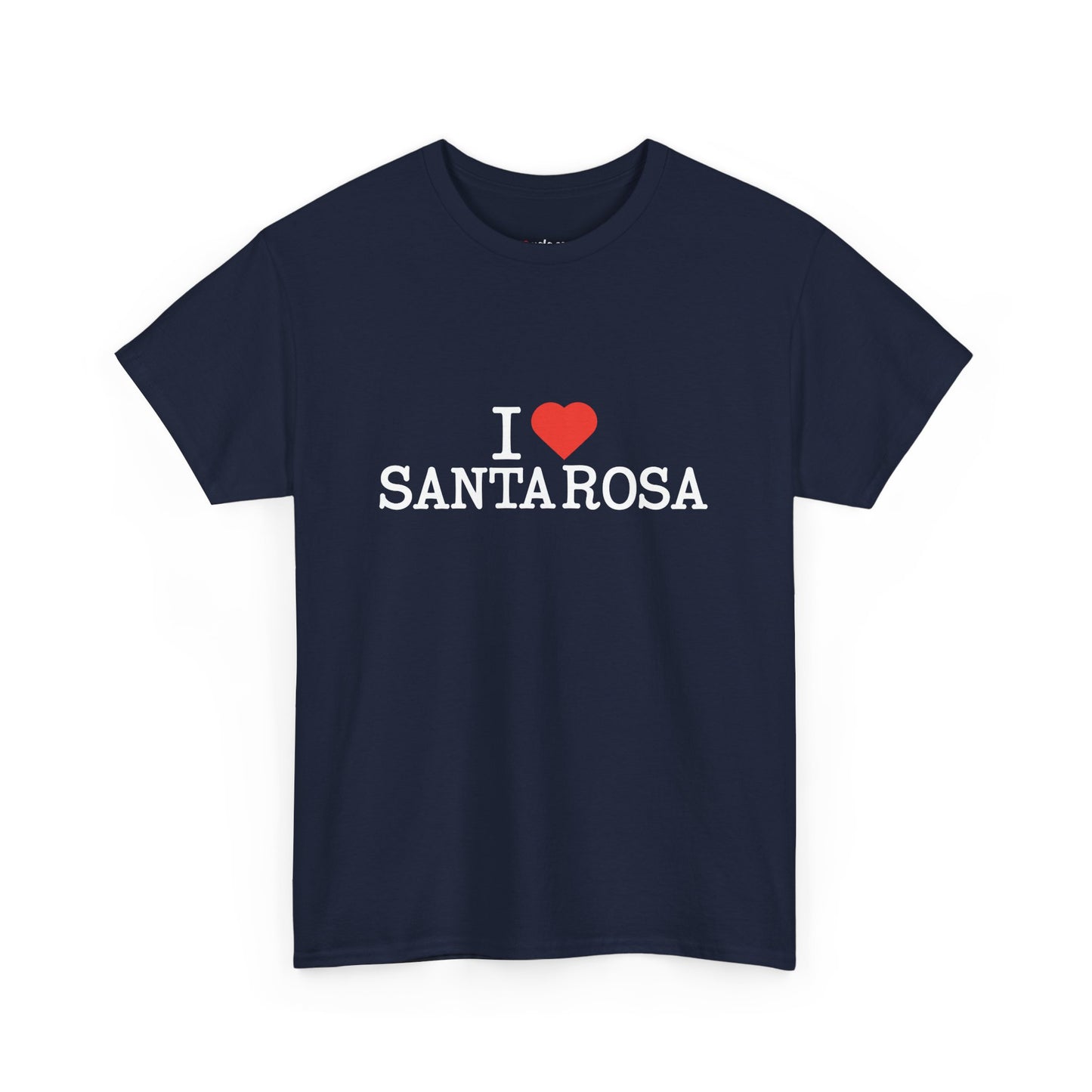 I Heart Santa Rosa Cotton Crew Neck