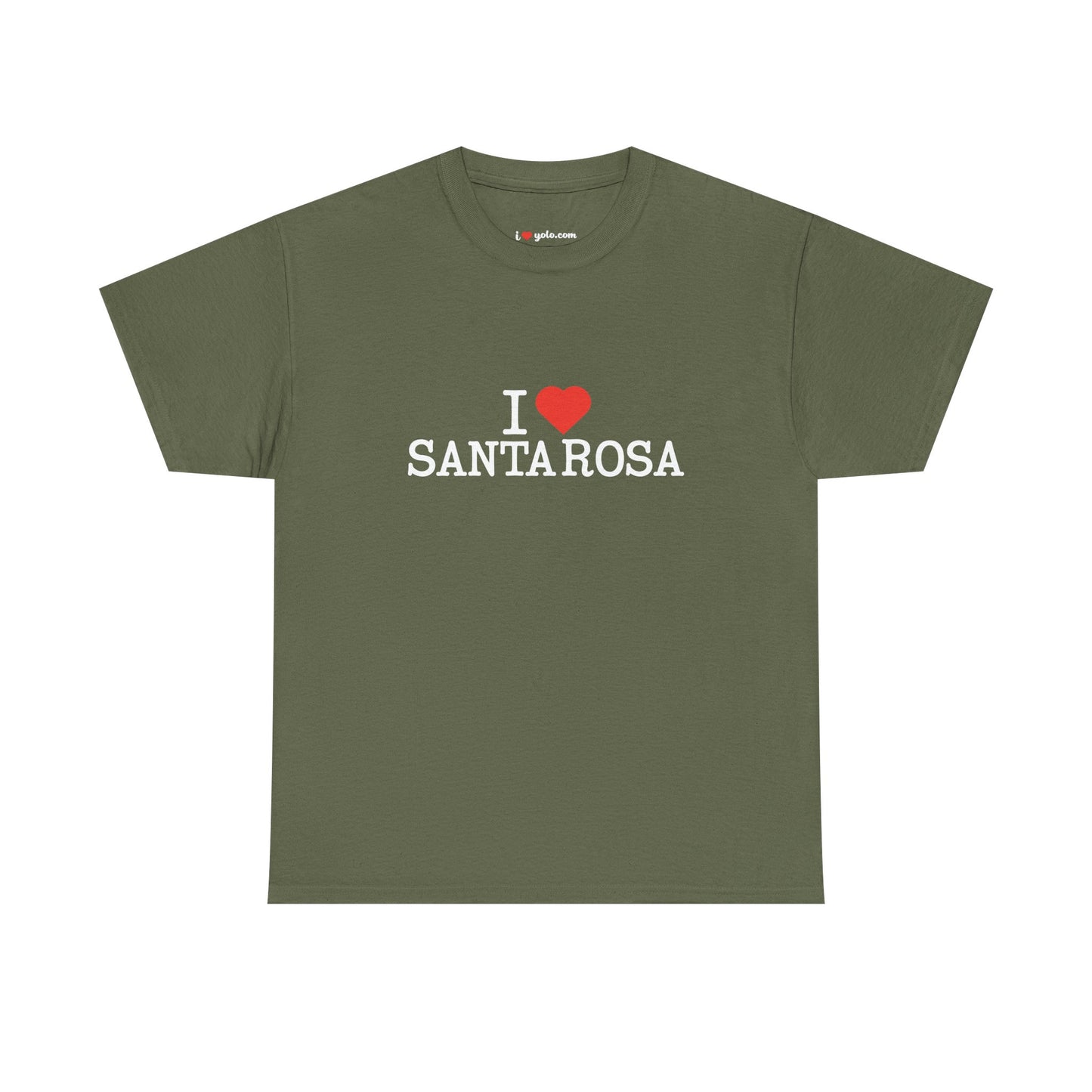 I Heart Santa Rosa Cotton Crew Neck