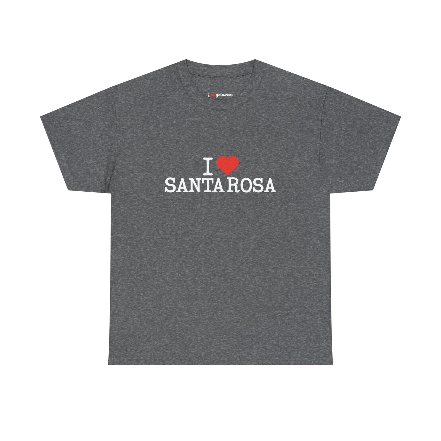 I Heart Santa Rosa Cotton Crew Neck