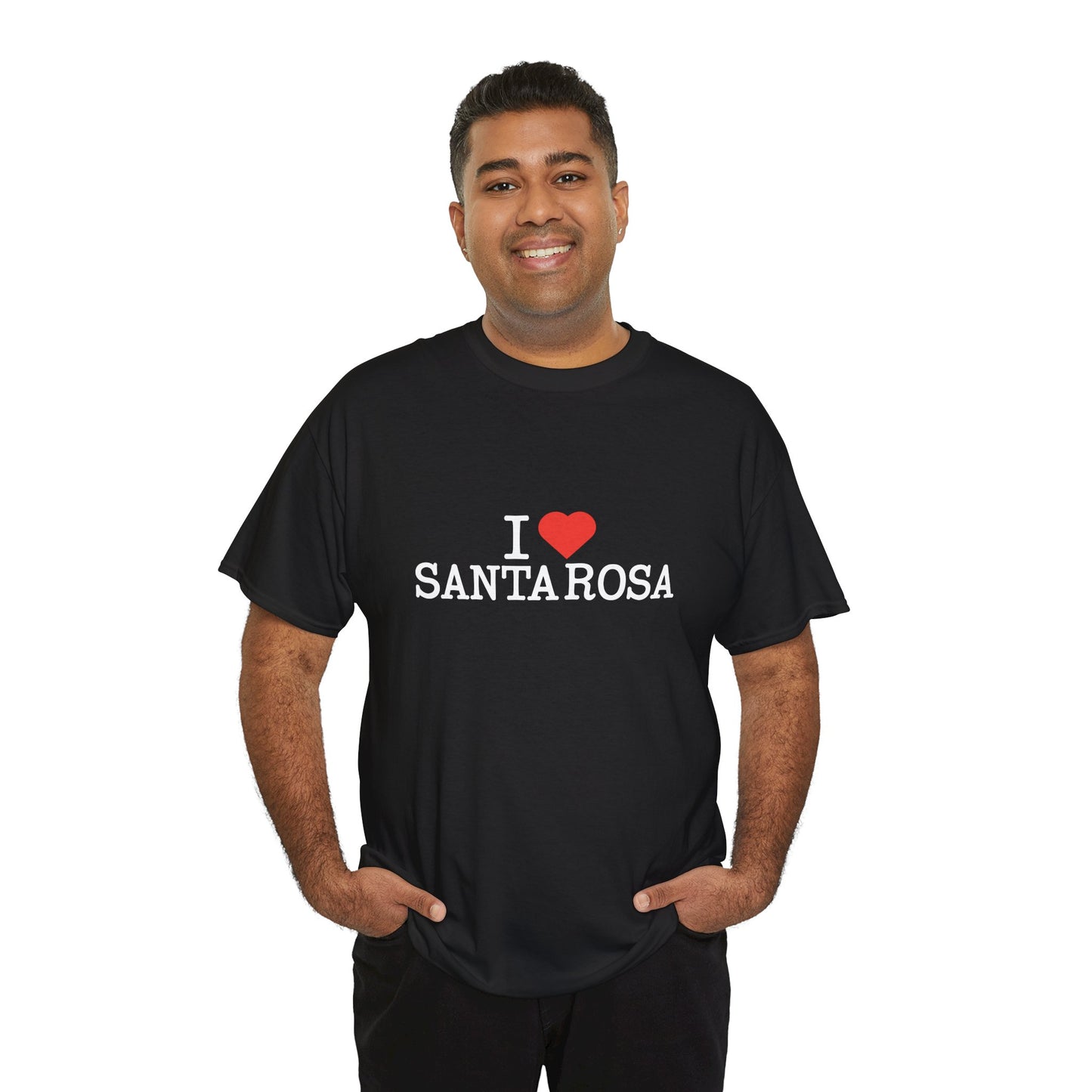 I Heart Santa Rosa Cotton Crew Neck